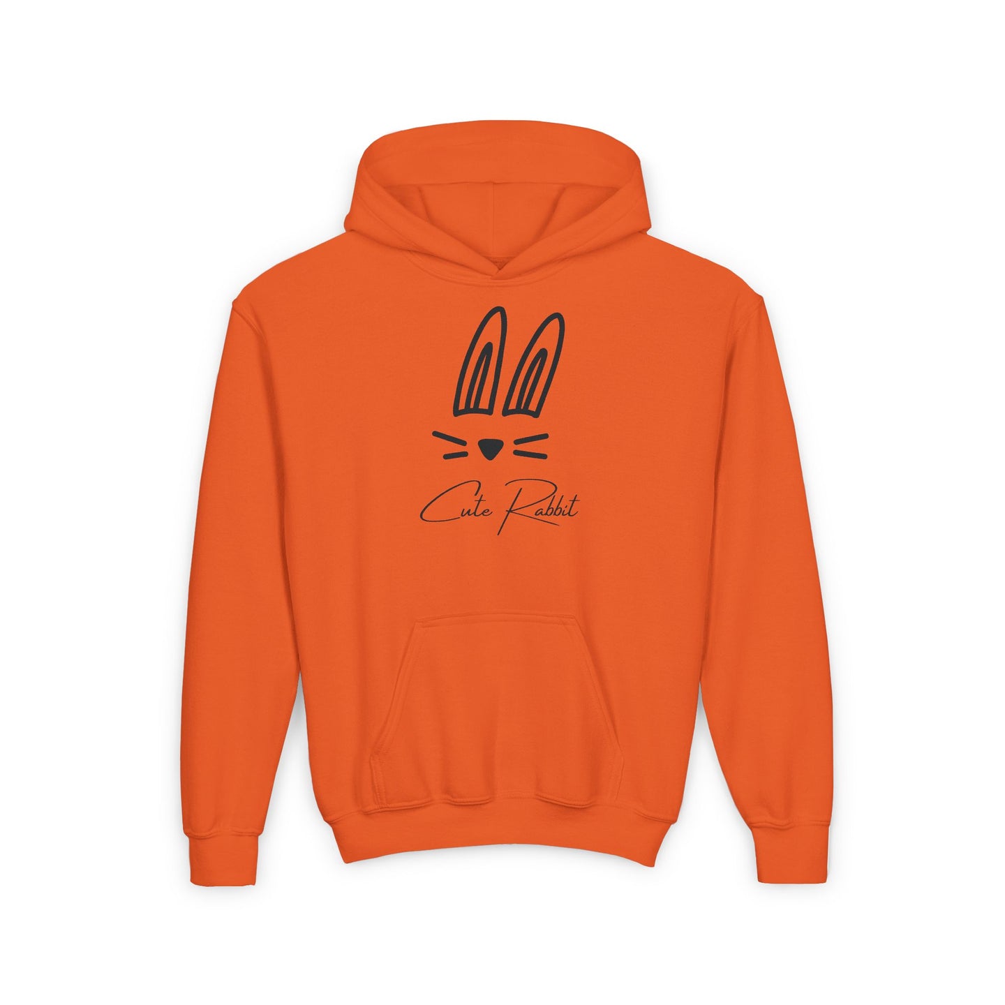 Cute Rabbit Kids Hooded Sweatshirt